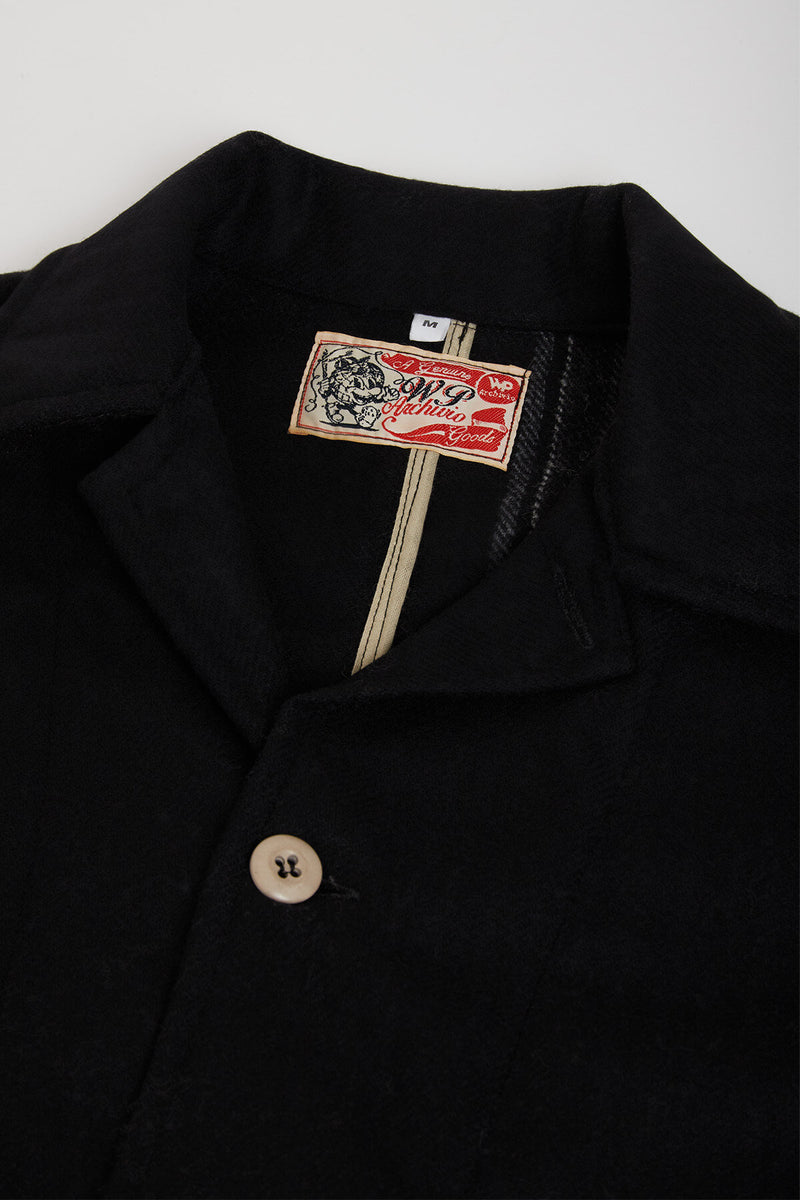 Wool Patchwork Overshirt
