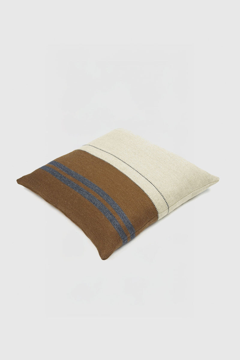 The Highland Stripe Pillow Cover Smoke