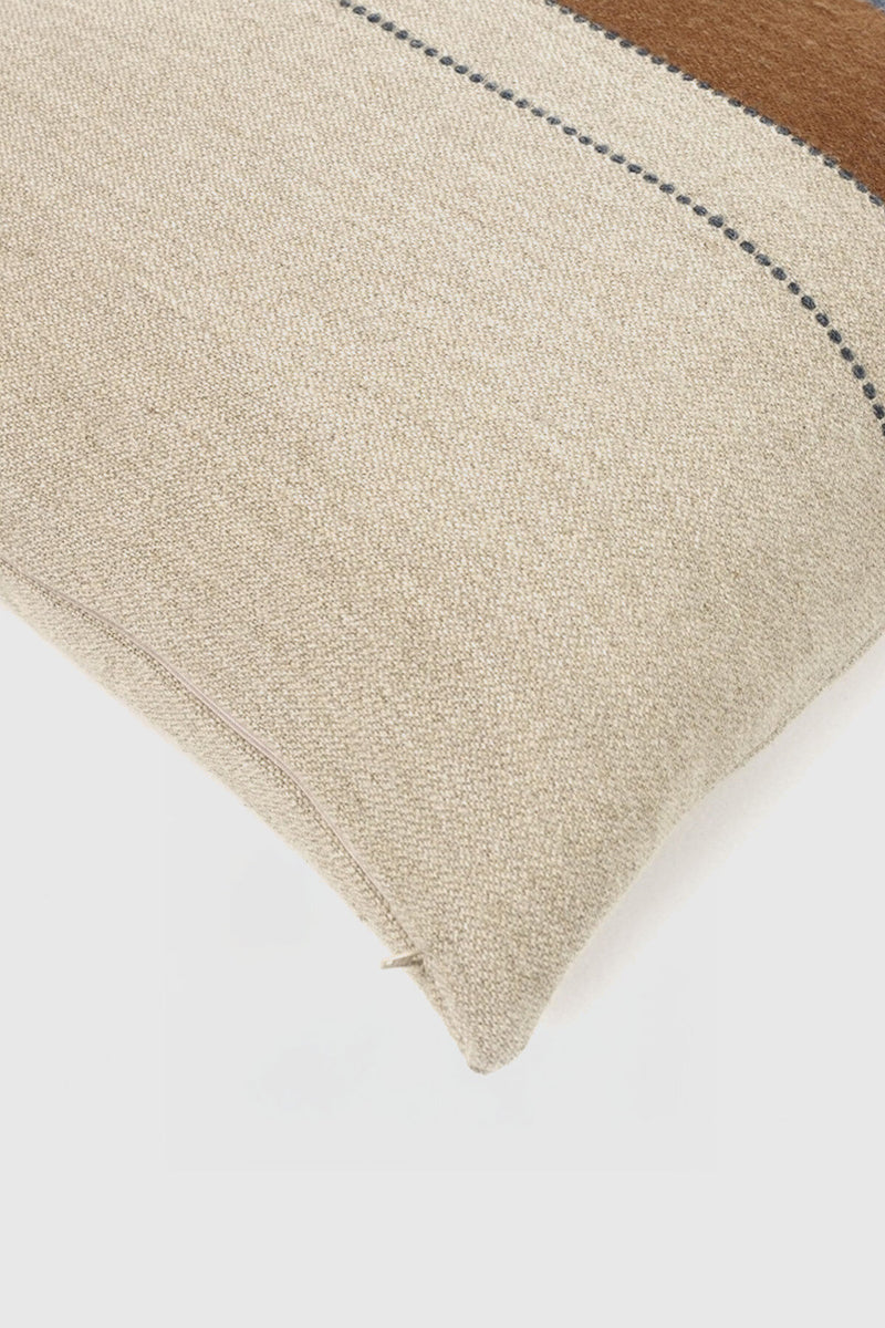 The Highland Stripe Pillow Cover Smoke