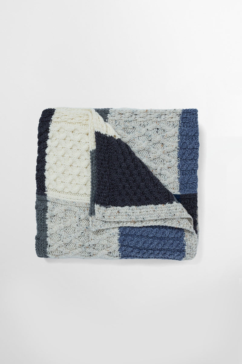 Killala Aran Intarsia Blanket 854