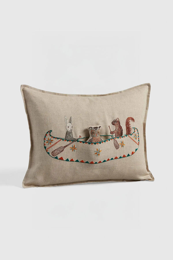 Friends Canoe Pocket Pillow
