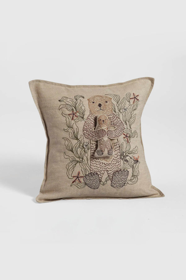Otter Mama Pocket Pillow