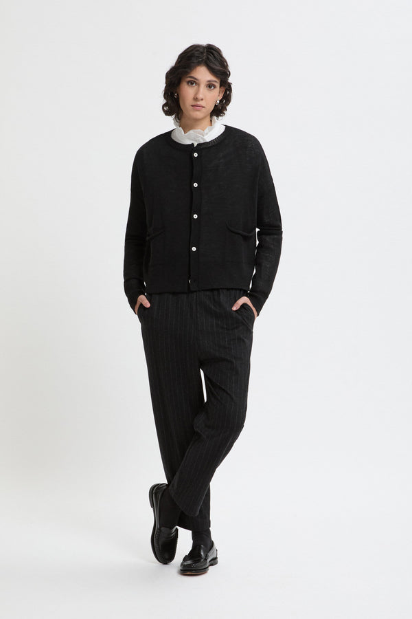 Cardigan R-Neck Light Jaw