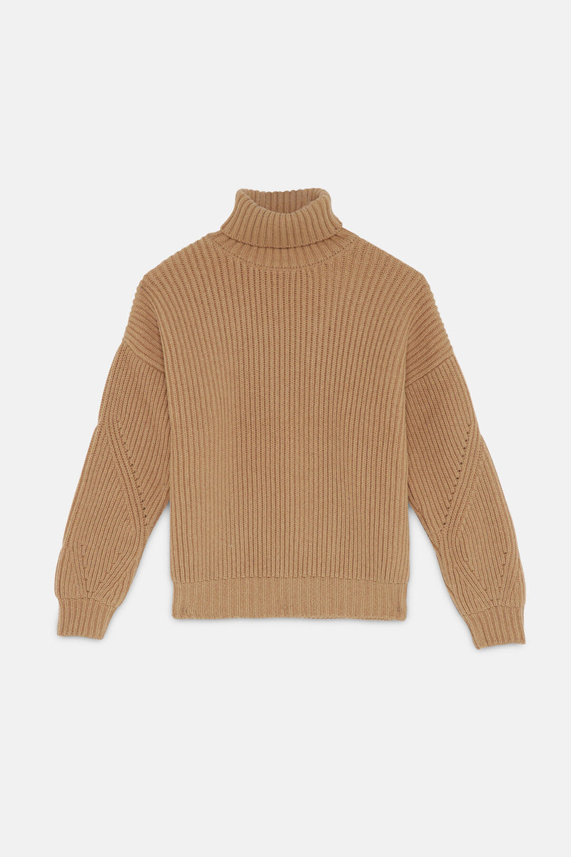 Senna Fisherman turtleneck sweater