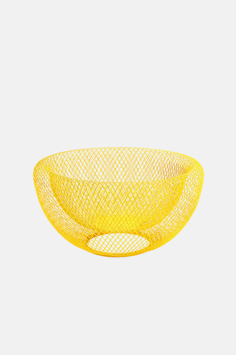 Yellow fruit bowl