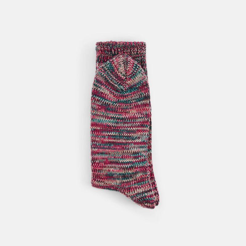 Ribbed Cotton-Blend Socks