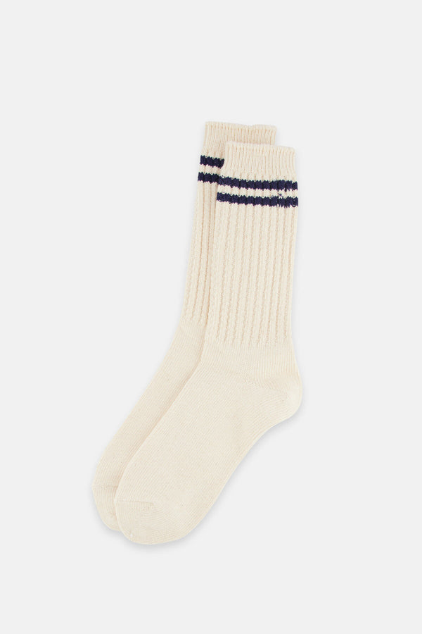 Pique Rib Crew Socks