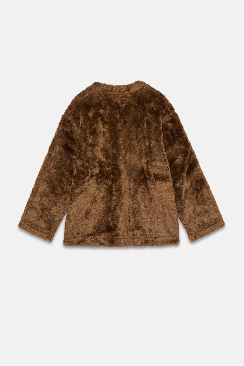 Cutaway eco-fur Jacket