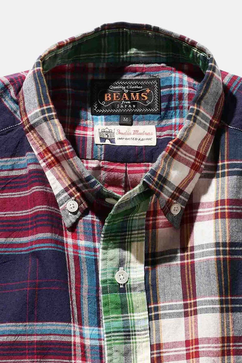 Short Sleeve Indian Madras Check