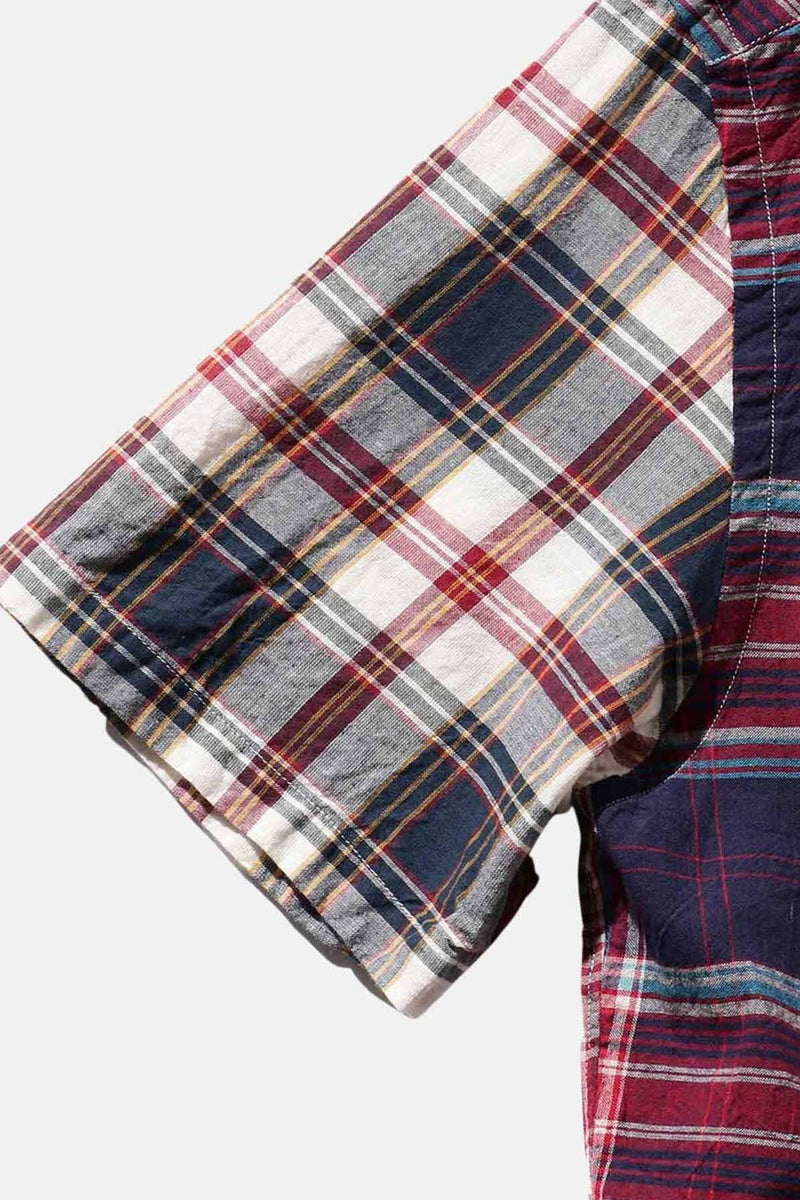 Short Sleeve Indian Madras Check