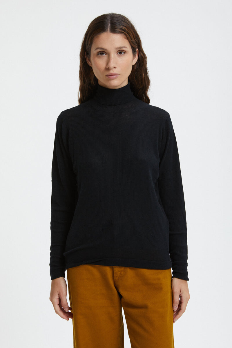 Wool High Neck Jumper