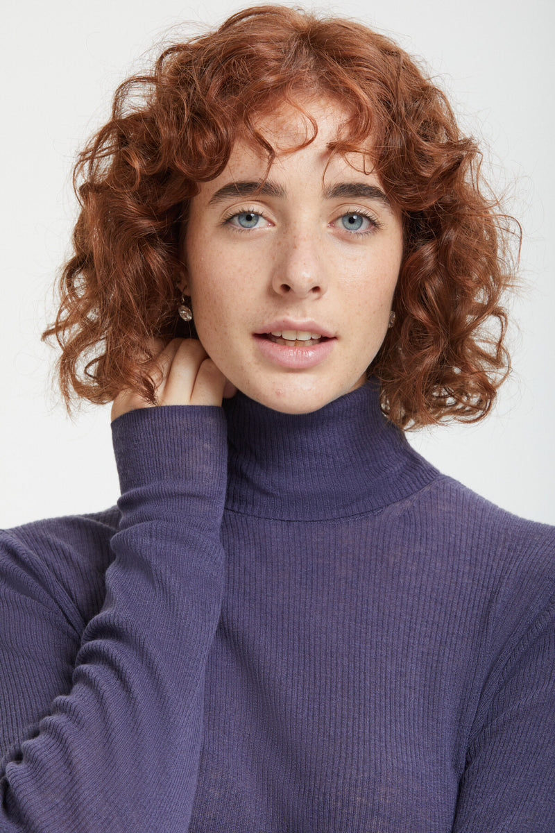 Wool High Neck Jumper