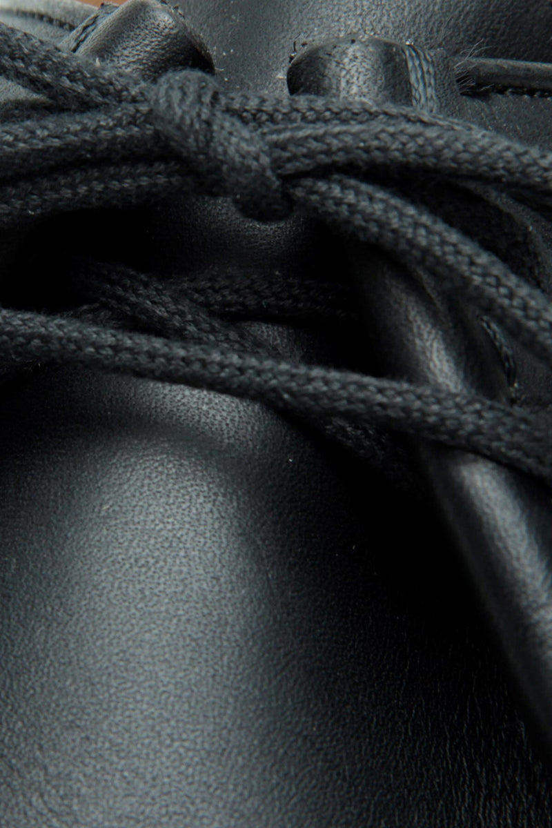 Smooth leather Derby