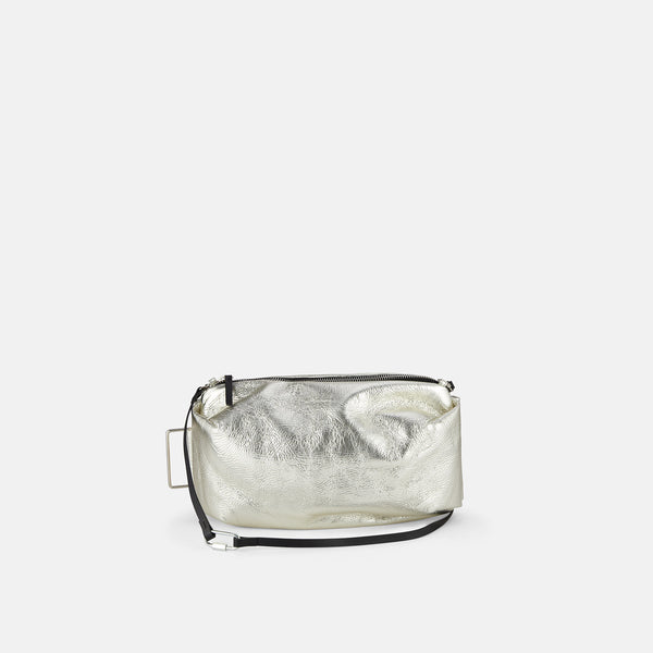 Patent leather handbag
