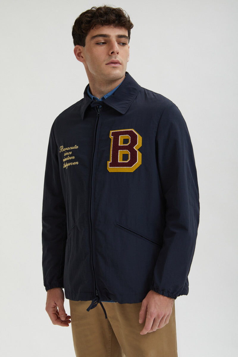 Nylon Coach Jacket