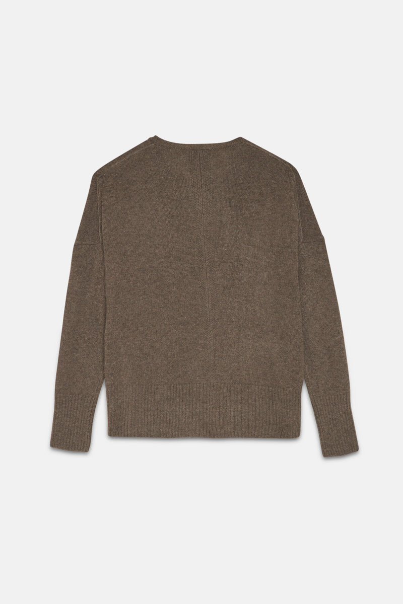 Alpaca wool crewneck jumper