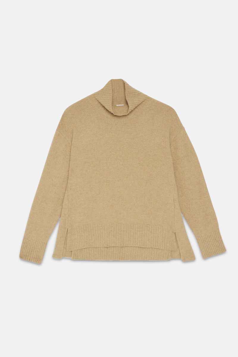 Wool high neck jumper