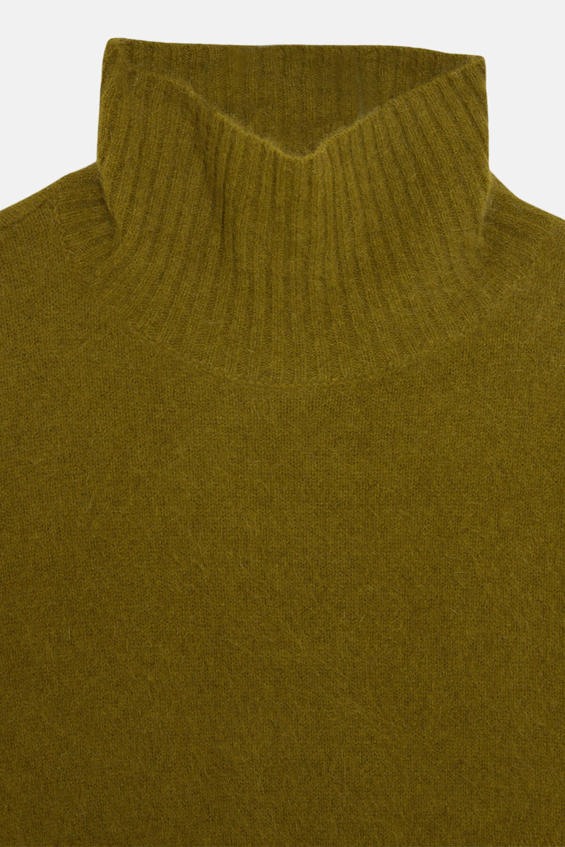 Wool high neck jumper