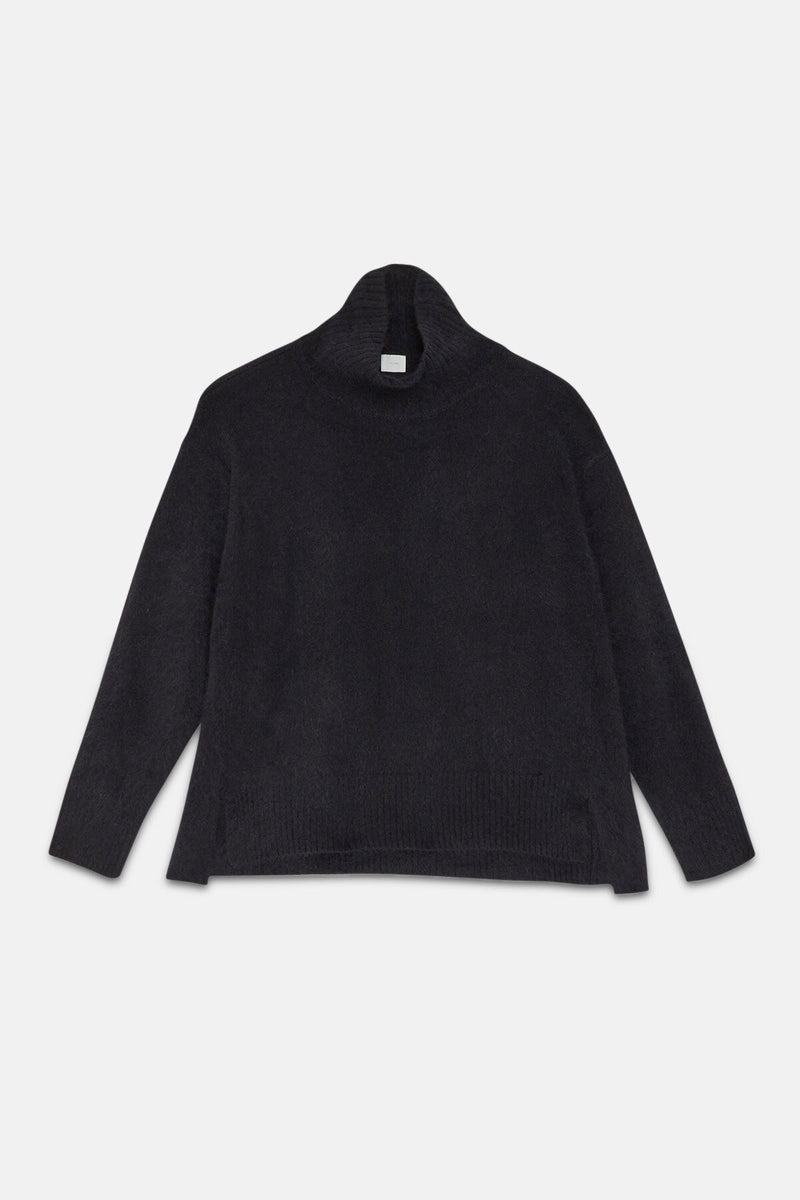 Wool high neck jumper