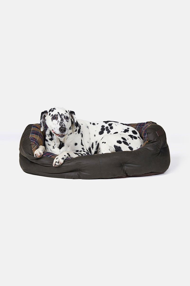 Wax cotton dog bed