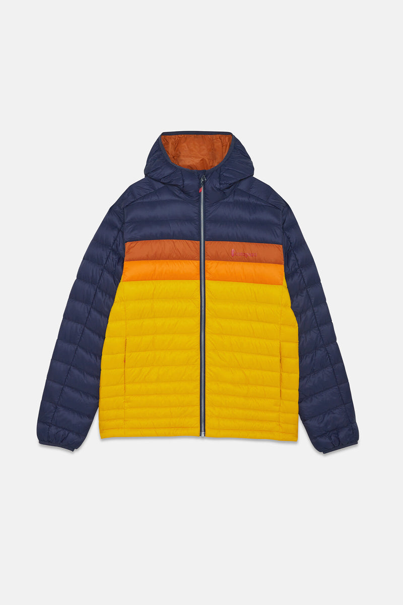 Fuego down hooded jacket