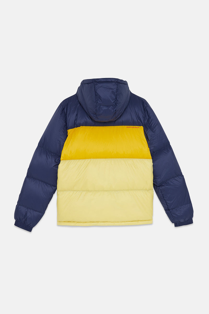 Solazo down hooded jacket