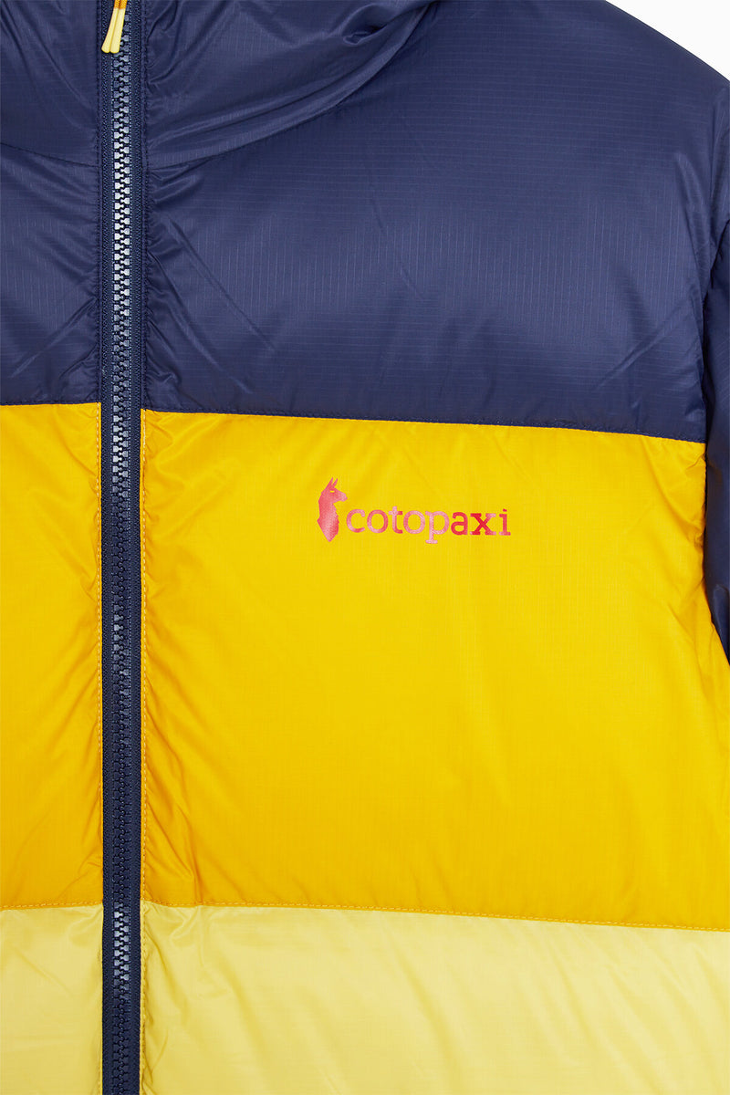 Solazo down hooded jacket