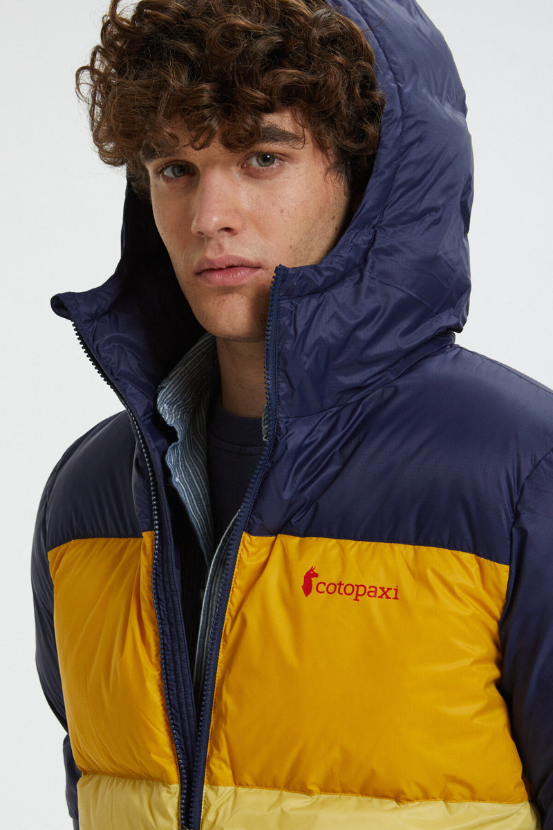 Solazo down hooded jacket