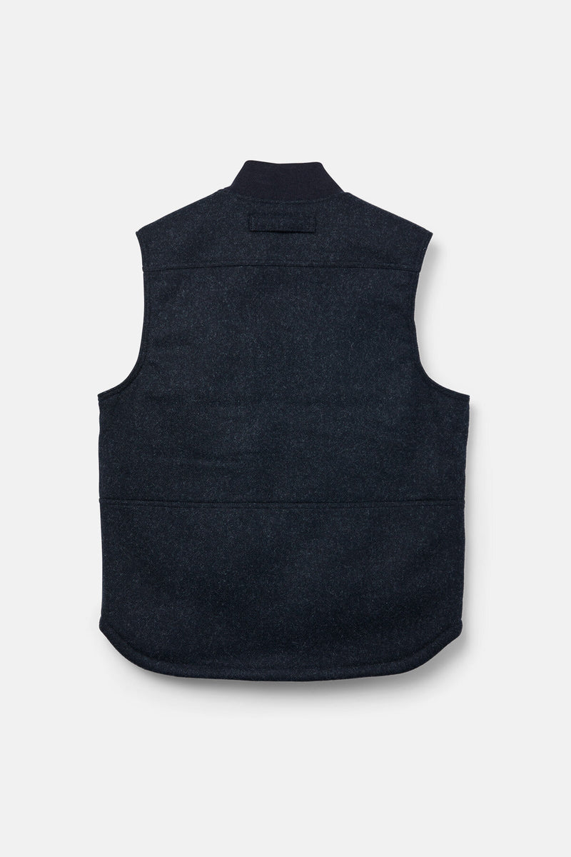 LINED MACKINAW WOOL WORK VEST