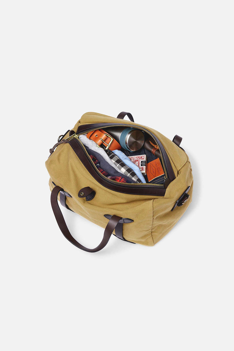 SMALL RUGGED TWILL DUFFLE