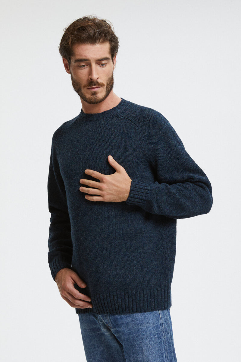 IRISH WOOL 5-GAUGE SWEATER