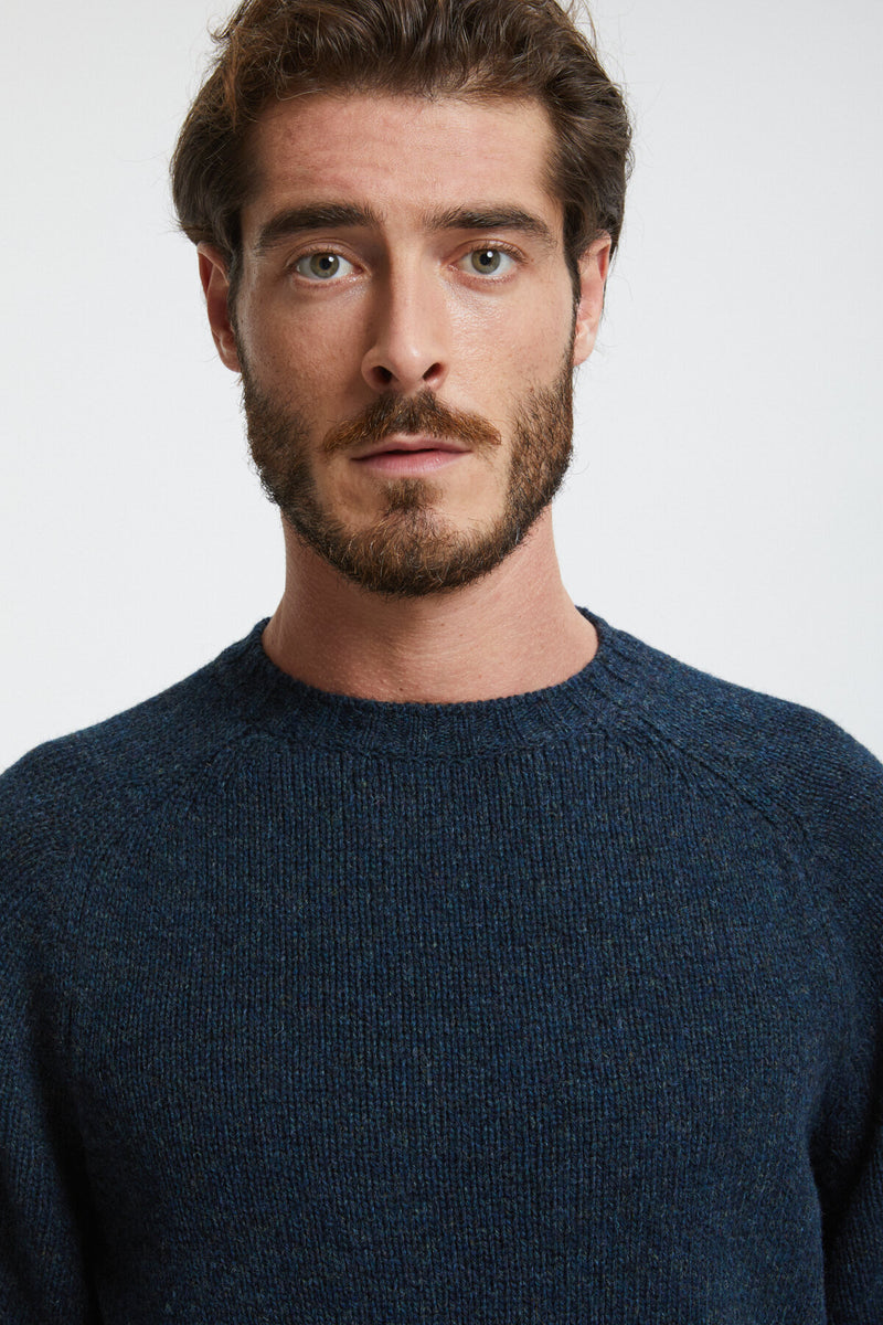 IRISH WOOL 5-GAUGE SWEATER