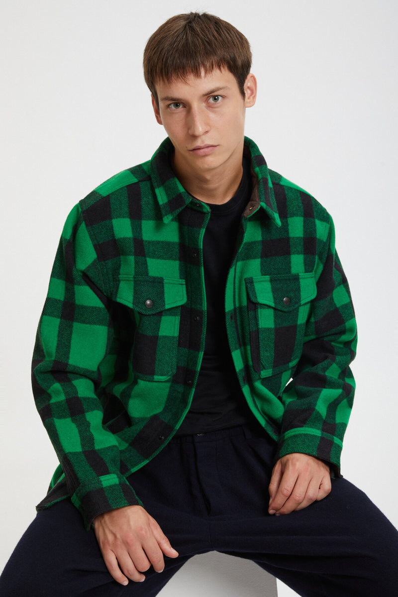 LINED MACKINAW WOOL JAC-SHIRT