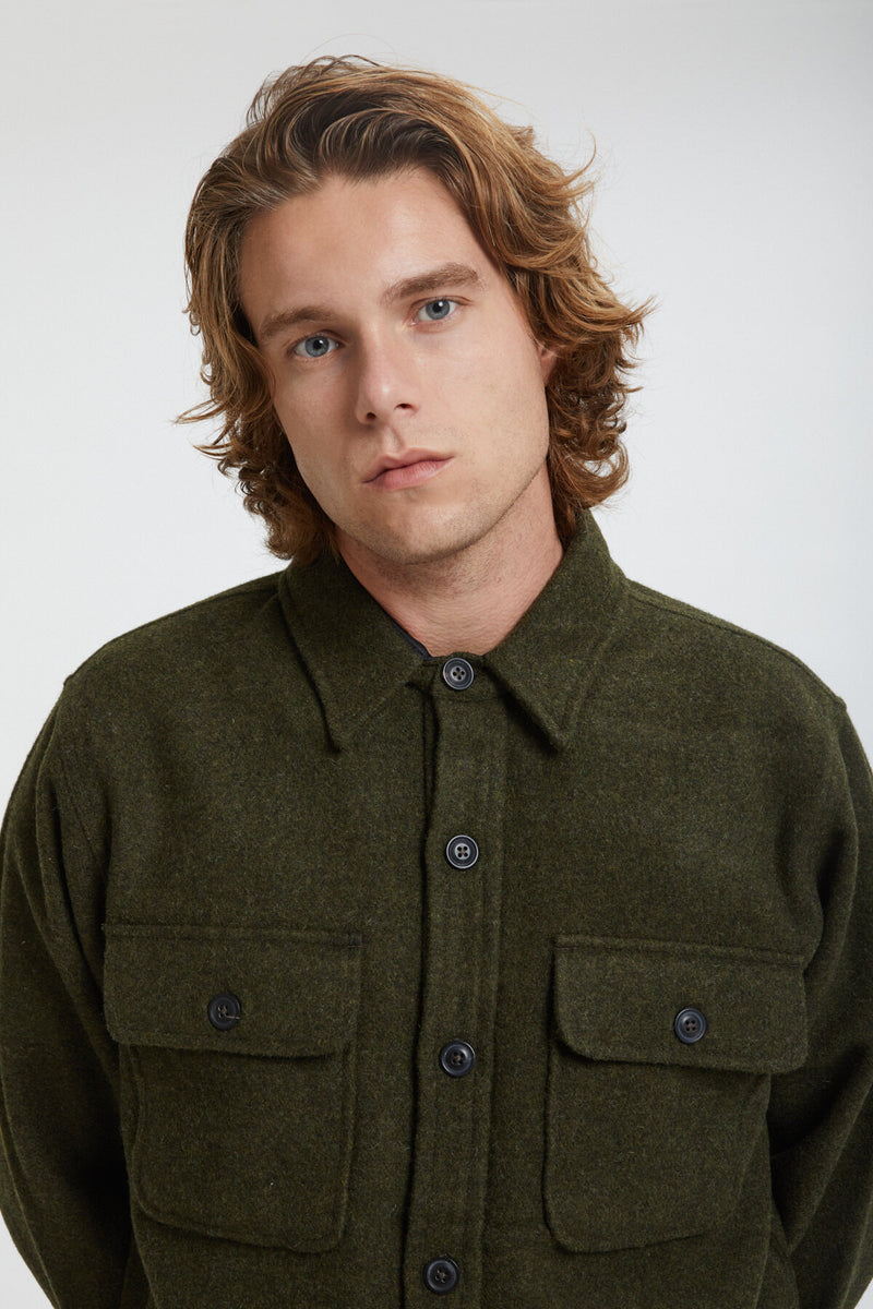 CPO WOOL JAC-SHIRT