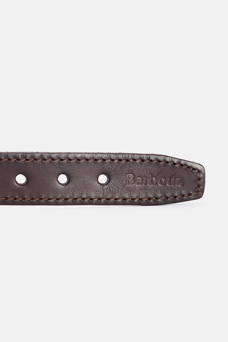 Leather Webbed Belt