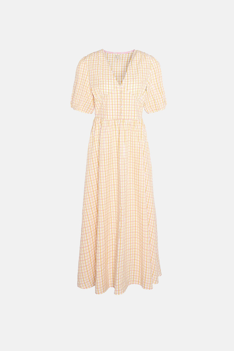 Belmont Gingham Midi Dress