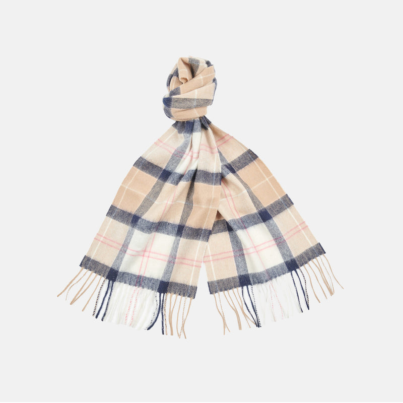 Wool and Cashmere Tartan Scarf
