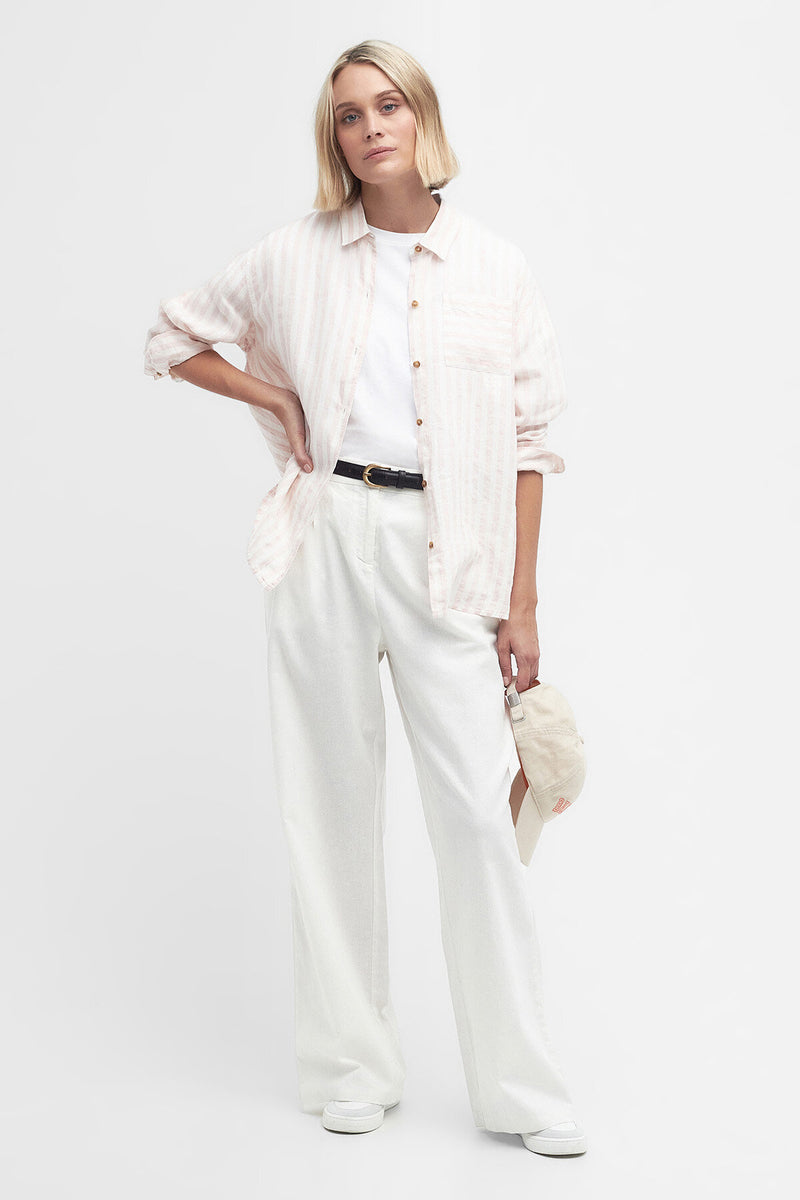 Annie Striped Linen Shirt