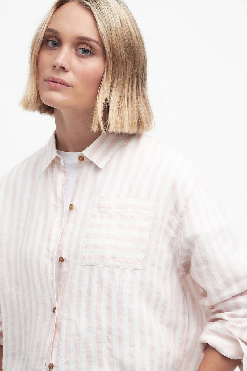 Annie Striped Linen Shirt