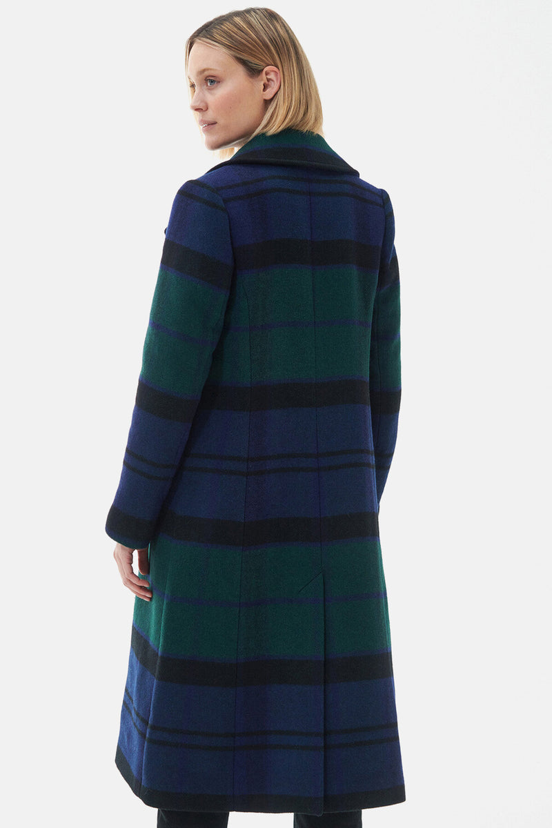 Tartan Marlene Wool Coat