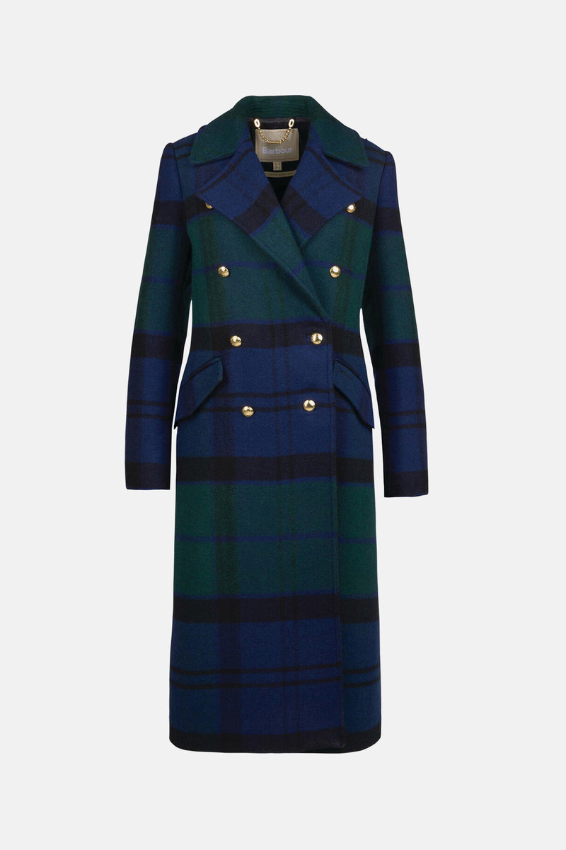 Tartan Marlene Wool Coat