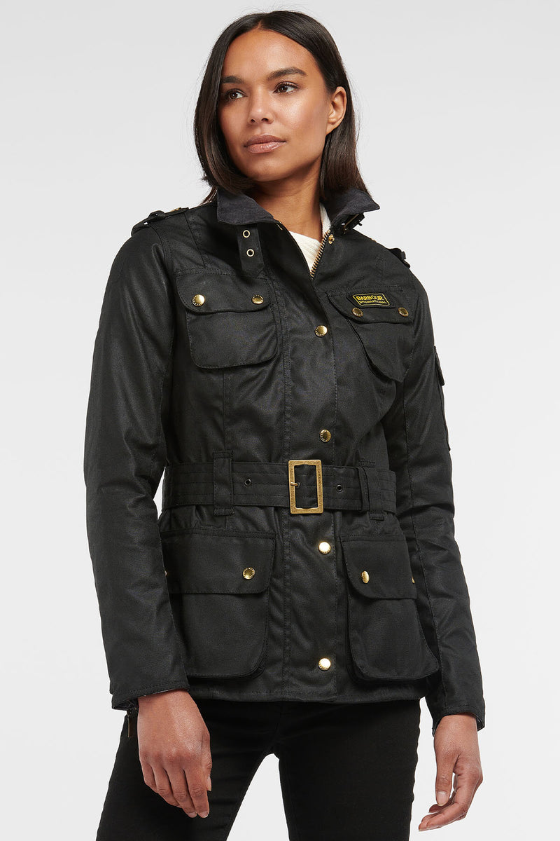 Ladies International Waxed Jacket