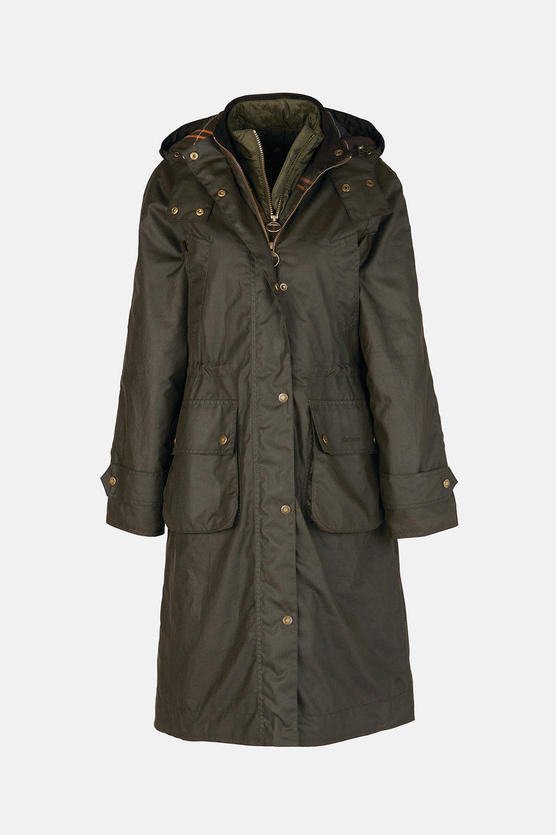 Long Cannich Wax Jacket