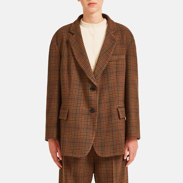 Oversized wool jacket