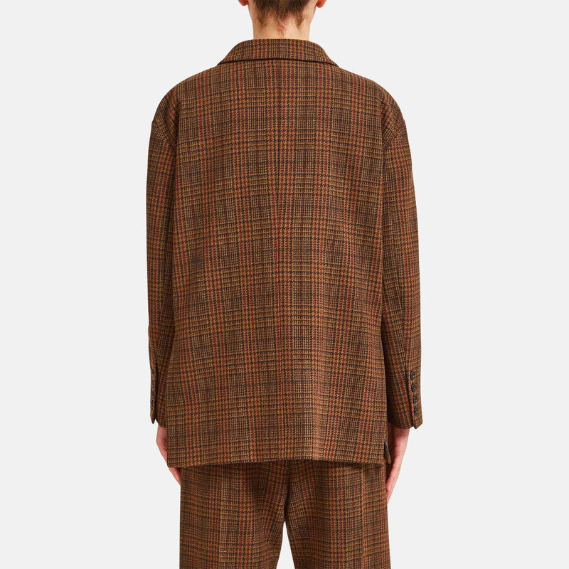Oversized wool jacket