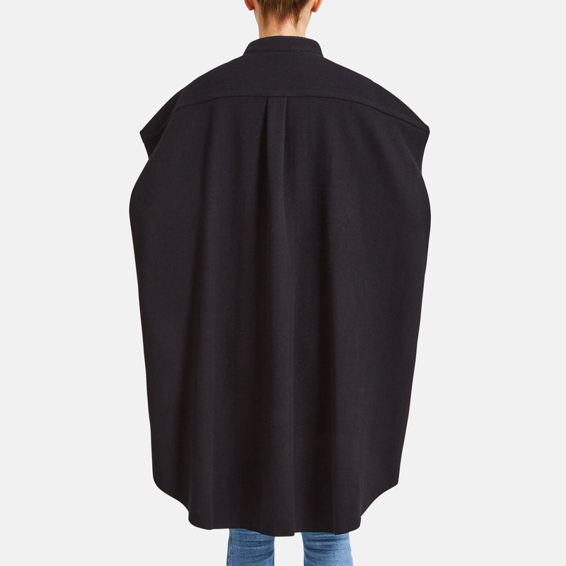 Oversized wool jacket