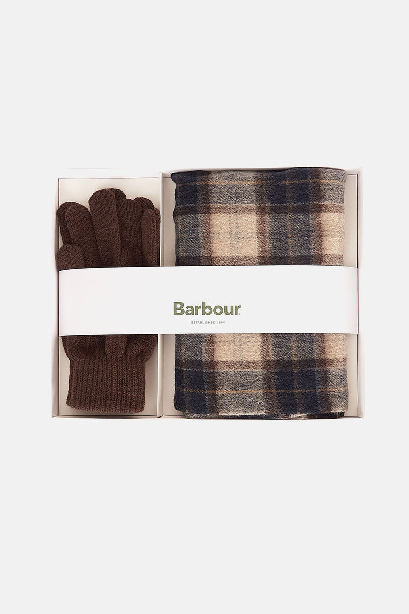 Tartan Scarf & Glove Gift Set