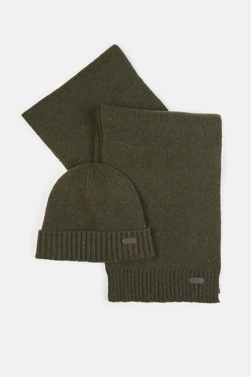 Carlton Fleck Beanie & Scarf Gift Set