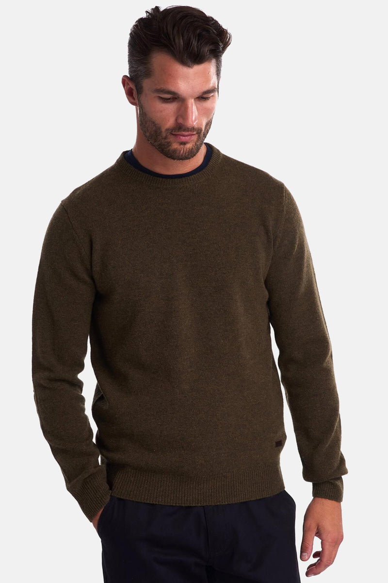 Crew Neck Wool Sweater