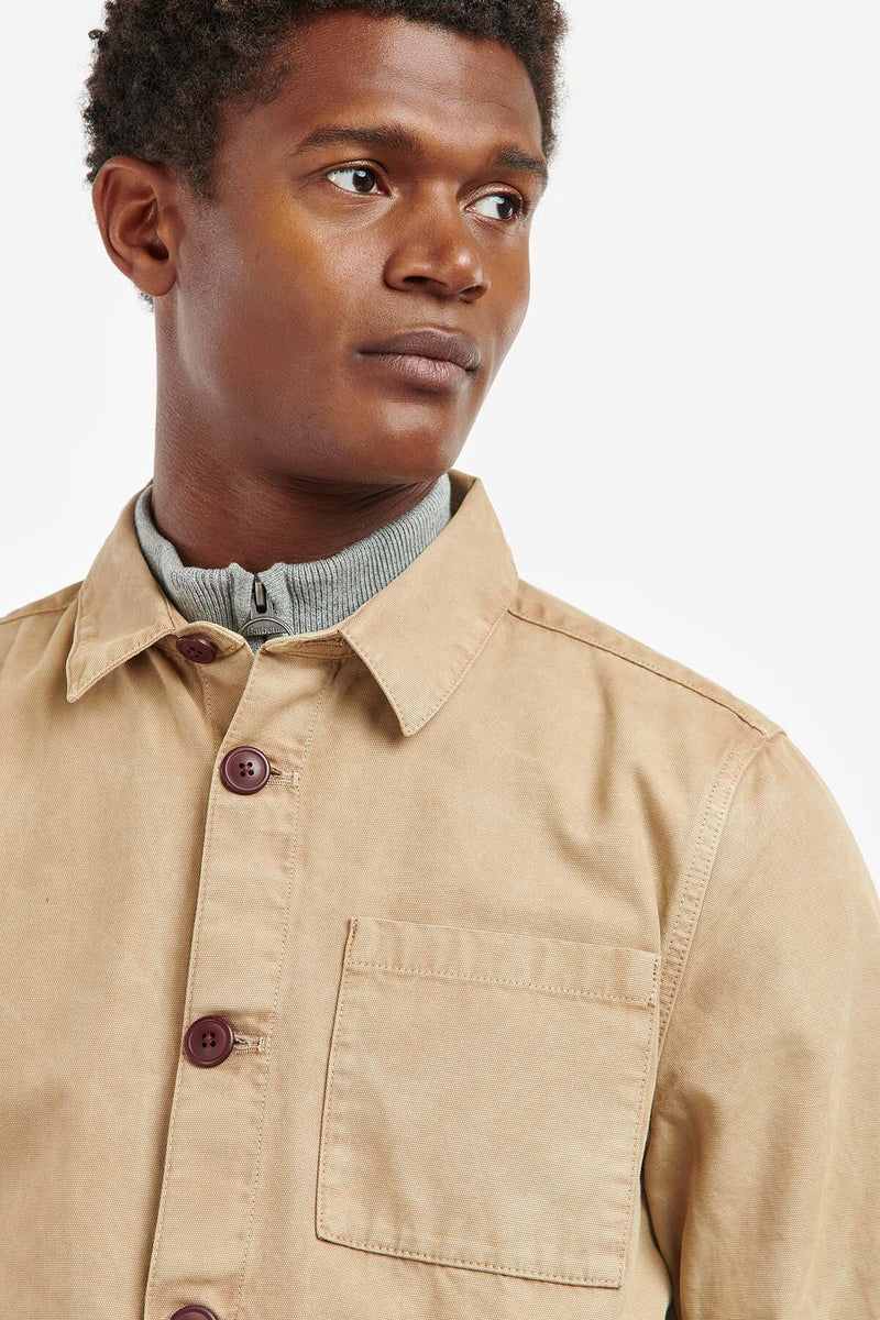 Washed Cotton Overshirt